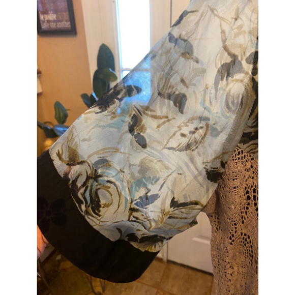 VINTAGE SPENCER ALEXIS KIMONO STYLE JACKET SIZE XL - Picture 6 of 9